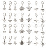Tibetan Style Alloy Pendant Decorations HJEW-AB00611-1