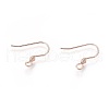 304 Stainless Steel Earring Hooks STAS-H436-04RG-2