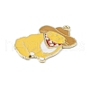 Alloy Enamel Pendants ENAM-R137-02G-05-3