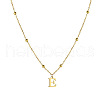 Stainless Steel Initial Pendant Necklaces for Women FS-WG8123A-16-2