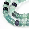Natural Fluorite Beads Strands G-T139-56B-3