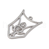Non-Tarnish 304 Stainless Steel Pendants STAS-K250-02P-3