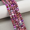 Dyed Natural Regalite/Imperial Jasper/Sea Sediment Jasper Beads Strands G-B124-C04-08-5