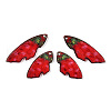 Christmas Theme Epoxy Resin Pendants RESI-TAC0021-99B-2