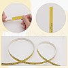 Steel Self-Adhesive Workbench Measuring Tape AJEW-WH0348-10-3