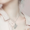 50Pcs 10 Styles Tibetan Style Zinc Alloy Pendants FIND-YW0005-12-6