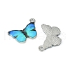 12Pcs 6 Colors Printed Alloy Pendants FIND-FS0001-29-4