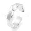 Non-Tarnish 304 Stainless Steel Open Cuff Rings for Women RJEW-K273-14P-1