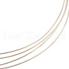 999 Fine Silver Sterling Silver Wire STER-WH0008-04C-S-1