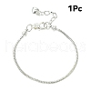 1Pc Brass European Style Bracelet Making MAK-YW0001-18-1