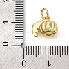 Brass Micro Pave Cubic Zirconia Pendants KK-P308-47G-3
