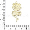 Alloy Enamel Pendants PALLOY-R151-68G-01-3
