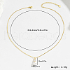 Elegant French Style 925 Sterling Silver & Shell Pearl Round Pendant Necklaces for Women's Daily Wear GL9830-2