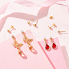 Unicraftale 20Pcs 304 Stainless Steel Stud Earrings Findings STAS-UN0059-11-2