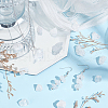AHADERMAKER 1 Strand Electroplated Raw Rough Natural Quartz Crystal Beads Strands G-GA0001-70-4