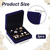 Velvet Jewelry Box VBOX-WH0012-03B-2