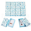 Polka Dot Pattern Cardboard Jewelry Packaging Boxes CON-TAC0011-04B-05-2
