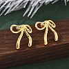 304 Stainless Steel Stud Earrings for Women EJEW-U052-10G-1