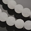 Natural White Jade Round Beads Strands G-G735-08F-6mm-3