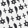 SUPERFINDINGS 48Pcs 3 Style Alloy Pendants FIND-FH0004-28-4