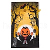 50Pcs Rectangle Halloween Candy Plastic Bags ABAG-U001-01J-3