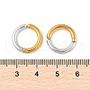 304 Stainless Steel Clip-on Earrings EJEW-Z014-01G-GP-3