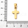 304 Stainless Steel Pendants STAS-L286-18G-3