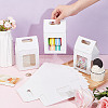 Rectangle Paper Gift Bags with Window CON-WH0088-85C-3