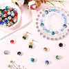 SUNNYCLUE 48Pcs 6 Colors Handmade Polymer Clay Rhinestone Beads FIND-SC0011-27-4