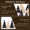  16 Pcs 2 Style Wooden Ring Displays RDIS-NB0001-06-5