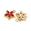 Brass Micro Pave Cubic Zirconia Pendants KK-D373-02B-G-2