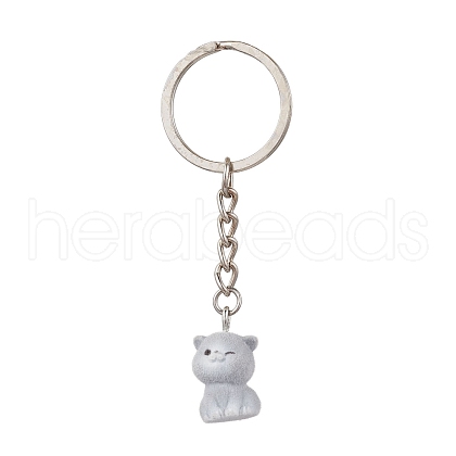 Iron Acrylic Dog Keychain KEYC-JKC01185-1