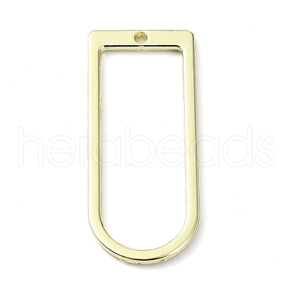 Rack Plating Alloy Pendants PALLOY-K023-06G-1