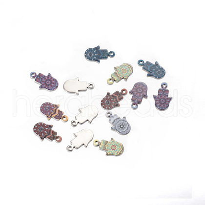 Tarnish Resistant 201 Stainless Steel Pendants X-STAS-T004-11-1