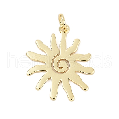 Brass Pendants KK-G522-05G-1