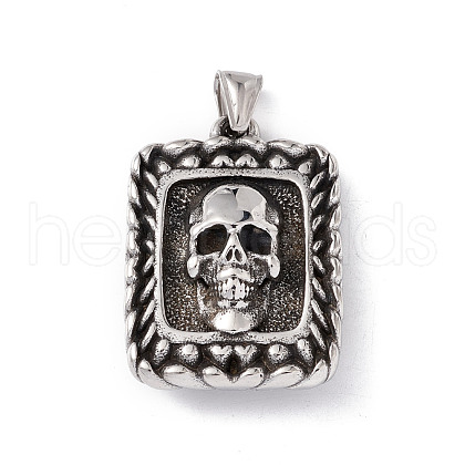 304 Stainless Steel Manual Polishing Pendants STAS-G267-09AS-1