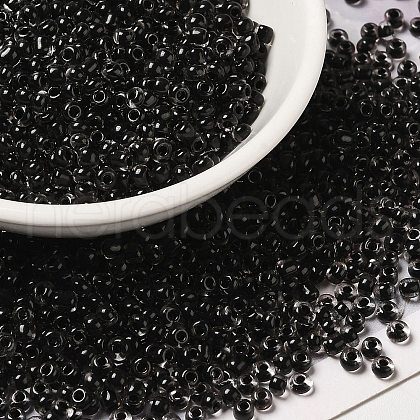 8/0 Transparent Glass Seed Beads SEED-F003-03B-08-1