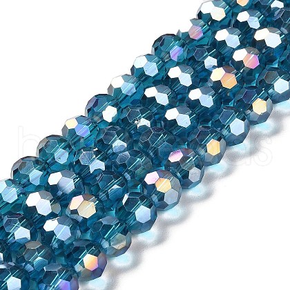 Transparent Glass Beads EGLA-A035-T10mm-B12-1