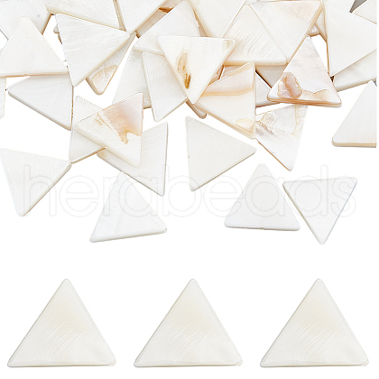 SUNNYCLUE 4 Strands Natural Freshwater Shell Beads Strands SHEL-SC0001-47-1