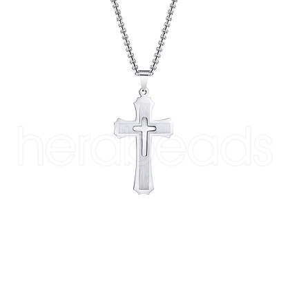 Stainless Steel Big Pendants PW-WG2D53E-01-1
