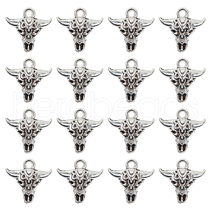 SUNNYCLUE 50Pcs Tibetan Style Alloy Pendants FIND-SC0004-21-1