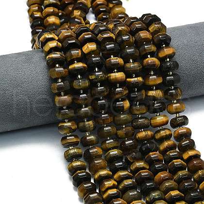 Natural Tiger Eye Beads Strands G-P573-B06-01-1