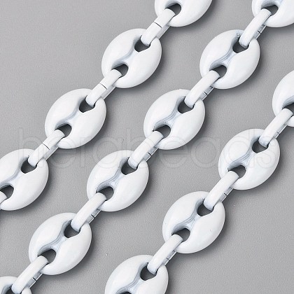 Alloy Coffee Bean Chains LCHA-H004-10A-09-1