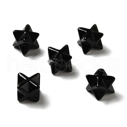 Natural Obsidian Beads G-A206-01B-19-1