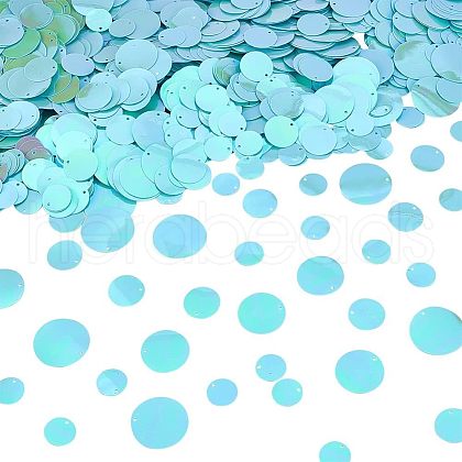 Olycraft 1300Pcs 4 Style Ornament Accessories PVC-OC0001-11B-1