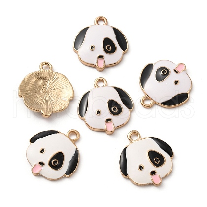 Alloy Enamel Pendants FIND-CJC0003-87G-1