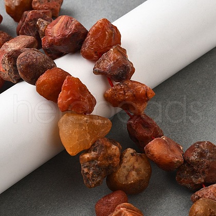 Natural Carnelian Beads Strands G-S386-B06-1