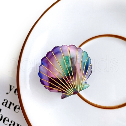 Cellulose Acetate(Resin) Claw Hair Clips PW-WG7C28E-01-1