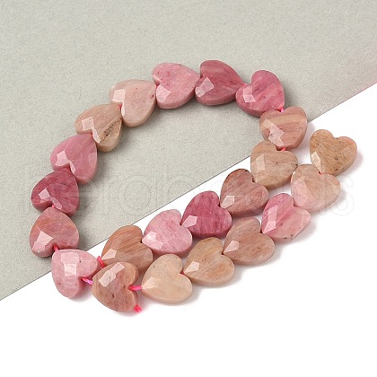 Natural Rhodonite Beads Strands G-D316-B06-1