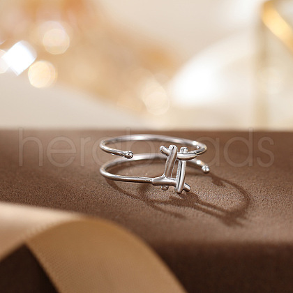 Twelve Constellations 925 Sterling Silver Finger Rings FS-WGD38E8-05-1